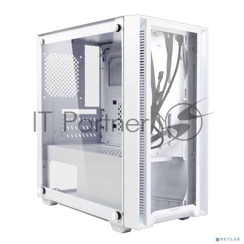 Компьютерный корпус Ginzzu CL520 White mATX