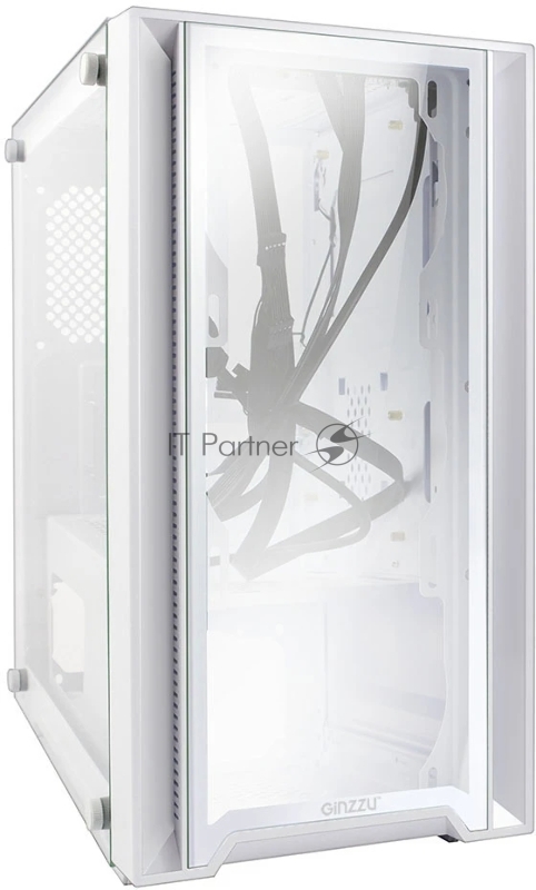 Компьютерный корпус Ginzzu CL520 White mATX