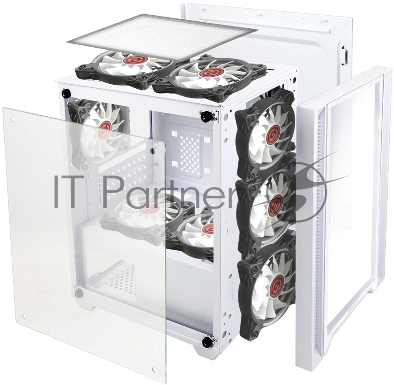 Компьютерный корпус Ginzzu CL520 White mATX