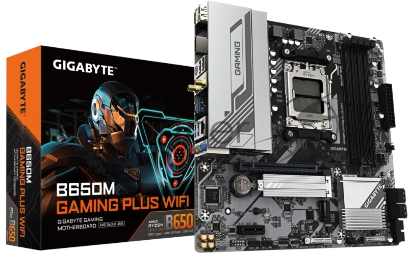 Материнская плата Gigabyte B650M GAMING PLUS WIFI, RTL