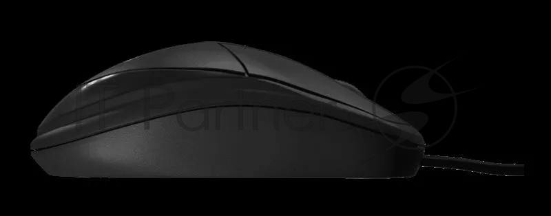 Мышь проводная БЕШТАУ М100РУ черный, 1600 dpi, USB, кнопки - 3