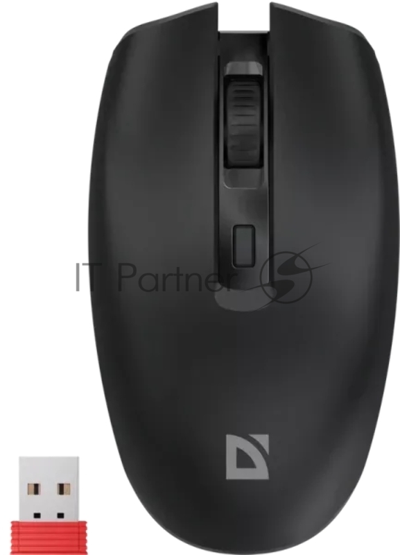 Мышь беспроводная DEFENDER (52332) Proto MM-332 черный
