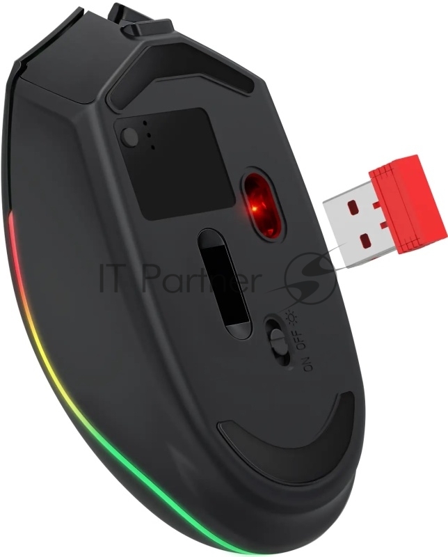 Мышь беспроводная DEFENDER (52283) Fusion MM-283, черный