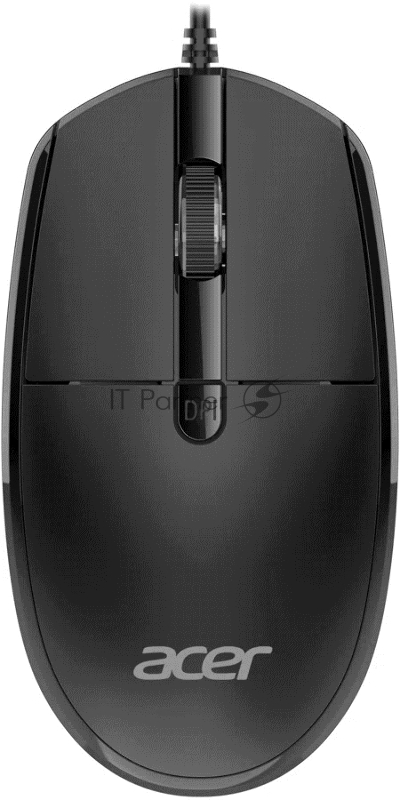 Мышь Acer OMW401 черный оптическая 2000dpi silent USB 4but (ZL.MCEEE.031)