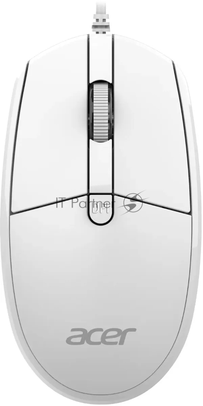 Клавиатура + мышь Acer OCC400 клав:белый мышь:белый USB (ZL.ACCCC.014)