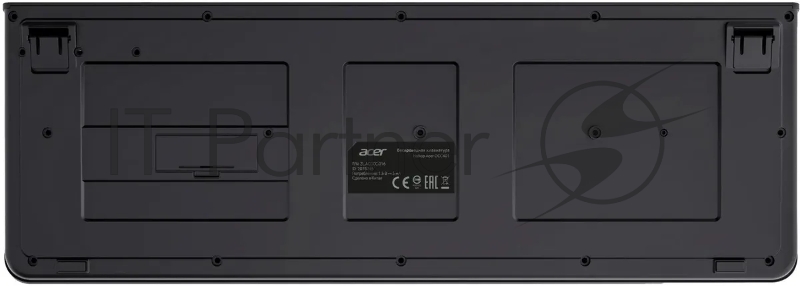 Клавиатура + мышь Acer OCC401 клав:черный мышь:черный USB беспроводная (ZL.ACCCC.016)