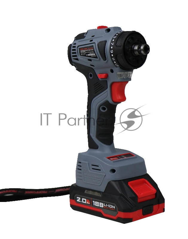 Аккумуляторный бесщеточный шуруповерт со съемным патроном PROFIPOWER MKBL-18BM (18В, 45Нм, Li-ion-2шт, 2.0Ач, 0,8-10мм, бита, З/У,в кейсе)