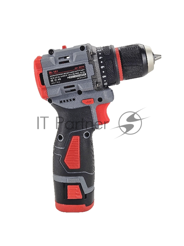 Аккумуляторный бесщеточный шуруповерт PROFIPOWER BL-161(16В,40Нм,Li-ion 2шт,2.0Ач,2 скорости,0.8-10мм,З/У,в кейсе)