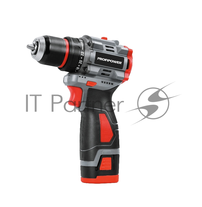 Аккумуляторный бесщеточный шуруповерт PROFIPOWER BL-161(16В,40Нм,Li-ion 2шт,2.0Ач,2 скорости,0.8-10мм,З/У,в кейсе)