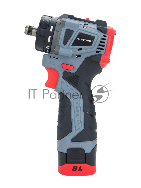 Аккумуляторный бесщеточный шуруповерт со съемным патроном PROFIPOWER BL-161B (40Нм,Li-ion 2шт,2.0Ач,поясная клипса,бита-магнит, З/У, в кейсе)