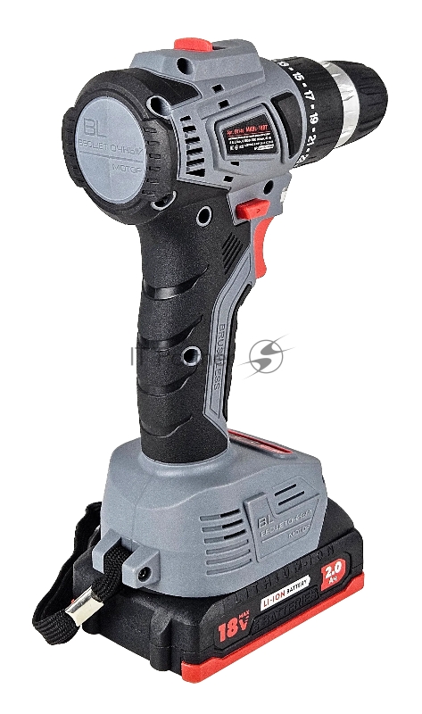 Аккумуляторный бесщеточный шуруповерт PROFIPOWER MKBL-18BT (18В,Li-ion-2шт, 2.0Ач, 0,8-10мм,40нм,магнитная бита, З/У, в кейсе)