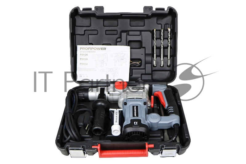 Сетевой перфоратор SDS-Plus PROFIPOWER PBH28 (вертикальный, 1500Вт, 5,5Дж, 3режима, Ø28мм, 0-900об/мин)