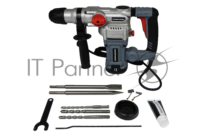 Сетевой перфоратор SDS-Plus PROFIPOWER PBH28 (вертикальный, 1500Вт, 5,5Дж, 3режима, Ø28мм, 0-900об/мин)