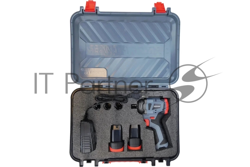 Аккумуляторный бесщеточный ударный гайковерт PROFIPOWER BL-163 (16В, 260Нм, Li-ion 2шт, 2.0Ач, ударные головки 17,19,21, З/У,в кейсе)