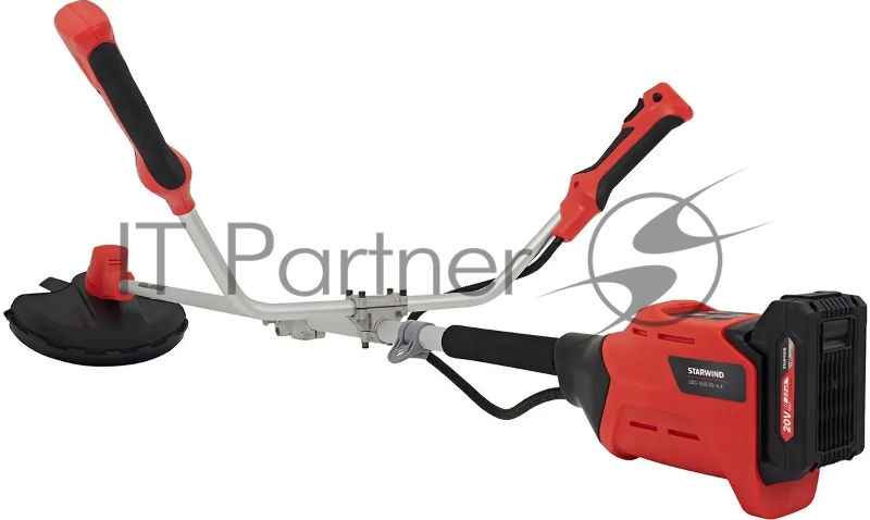 Триммер электрический Starwind SBG-300.20-4.4 аккум. разбор.штан. реж.эл.:леска/нож