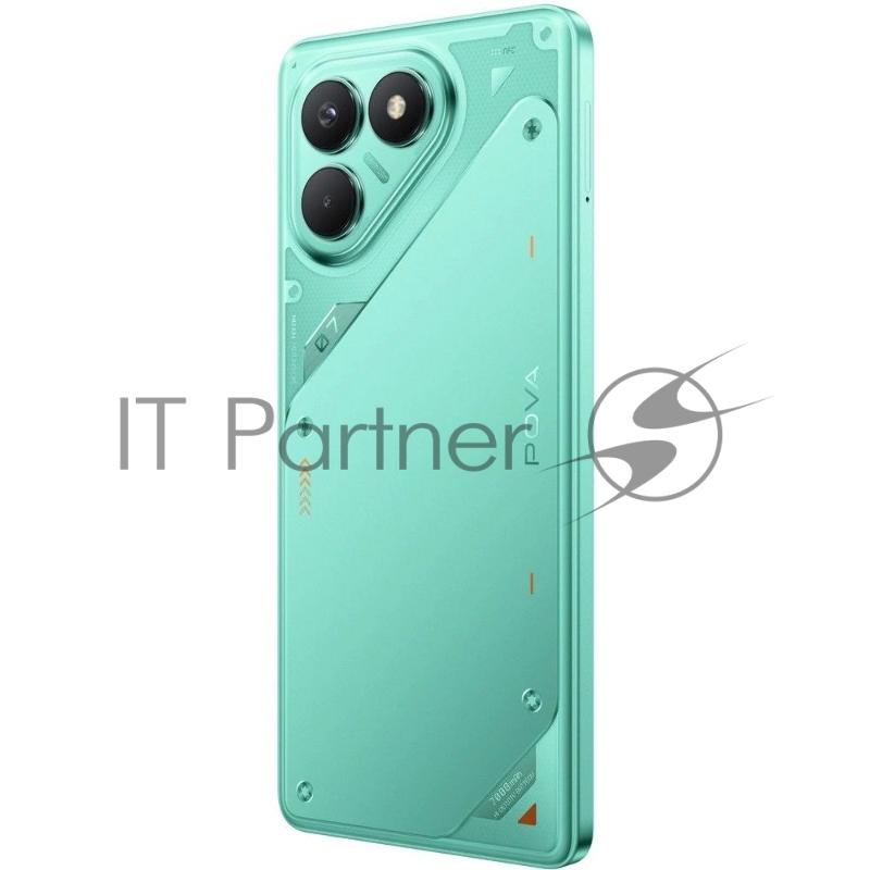 Смартфон Tecno POVA 7 Neo 8/256Gb, бирюзовый