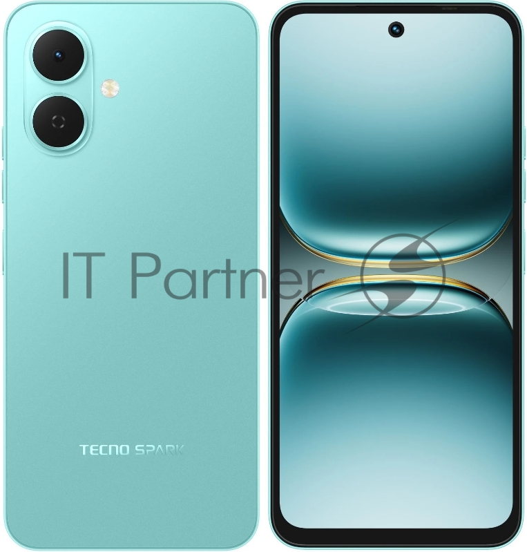 Смартфон Tecno Spark Go 2 3/64Gb, зеленый