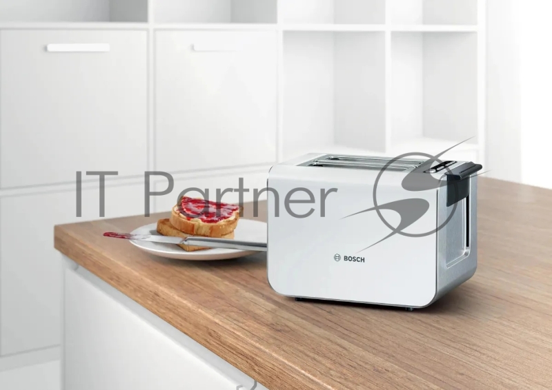 Тостер Bosch TAT8611N 860Вт белый