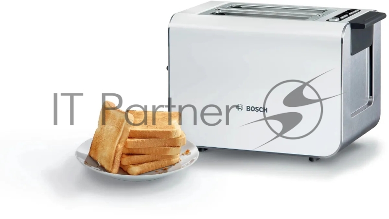 Тостер Bosch TAT8611N 860Вт белый