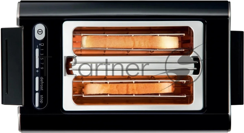 Тостер Bosch TAT8613N 860Вт черный