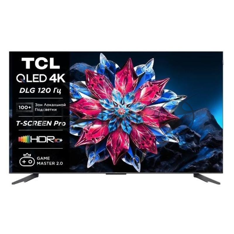 TCL 65 65C655 4K QLED 60Hz черный