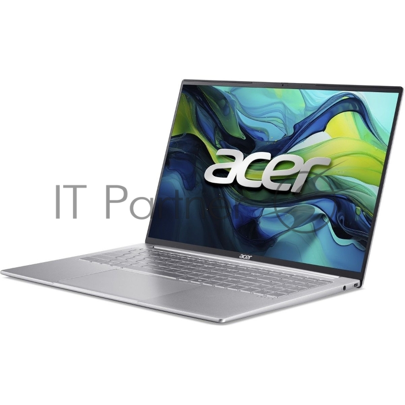 Ноутбук Acer Swift Lite SFL16-51M-54BL 16 WUXGA 1920x1200 Non-glare IPS / 1000:1 / 300 nit Intel® Core™ Ultra 5 processor 115U UMA 16 GB LPDDR5 Memory 512GB PCIe NVMe SSD Silver FULL METAL BODY KB backlight None (Boot-up only)