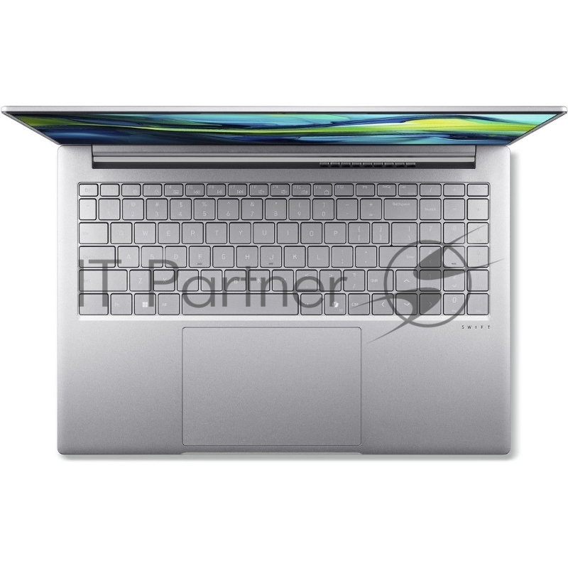 Ноутбук Acer Swift Lite SFL16-51M-54BL 16 WUXGA 1920x1200 Non-glare IPS / 1000:1 / 300 nit Intel® Core™ Ultra 5 processor 115U UMA 16 GB LPDDR5 Memory 512GB PCIe NVMe SSD Silver FULL METAL BODY KB backlight None (Boot-up only)