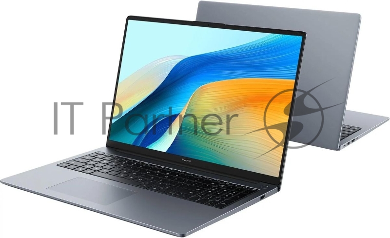 Ноутбук HUAWEI MateBook D 16 2024 MCLF-X серый космос Intel Core i5 12450H 2000MHz/16/1920х1200/8GB/512GB SSD/Intel UHD Graphics/Wi-Fi/Bluetooth/Windo 11 Pro