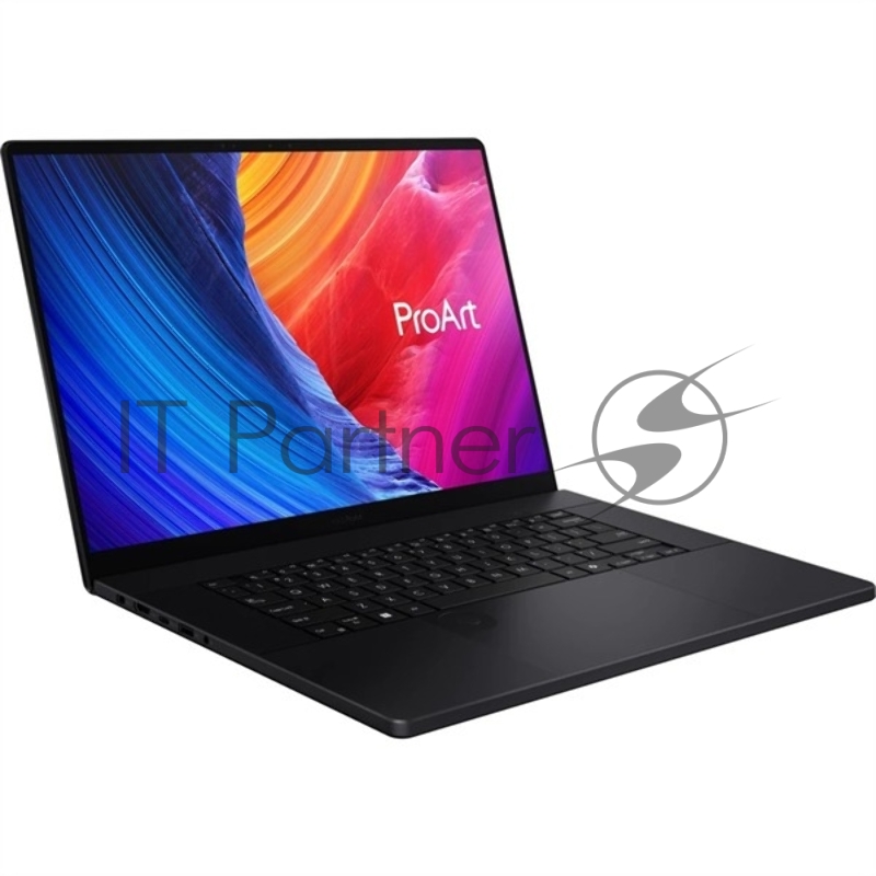 Ноутбук/ ASUS ProArt P16 H7606WM-ME047X 16(3840x2400 OLED)/Touch/AMD Ryzen AI 9 HX 370(2Ghz)/32768Mb/2TbPCISSDGb/ GeForce RTX 5060(8192Mb)/Cam/BT/WiFi/90WHr 1y/1.85kg/Nano Black/Win11Pro + алюм корп DialPad USB-RJ45 кабель