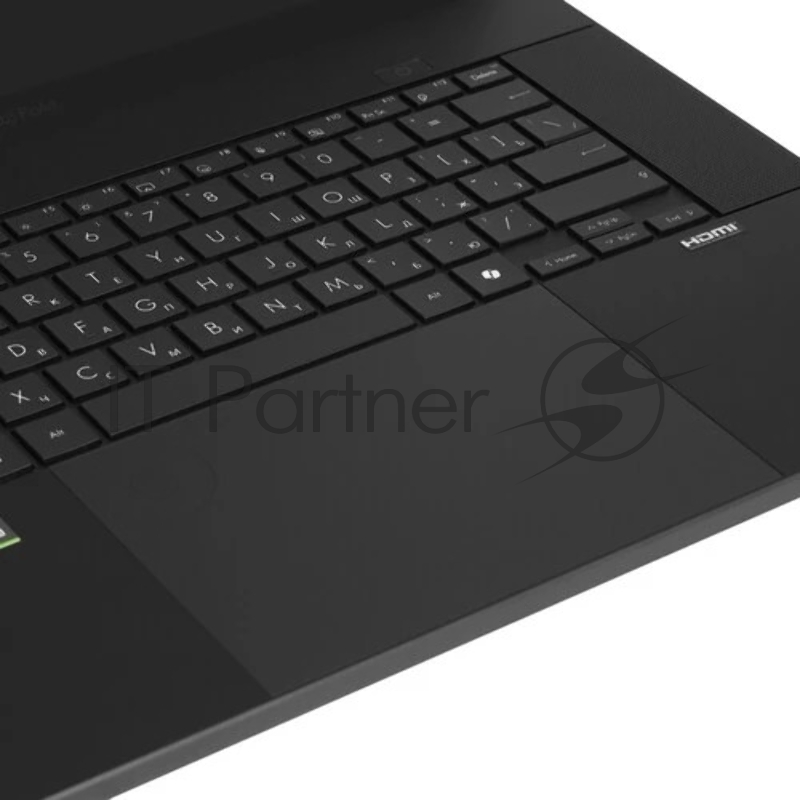 Ноутбук/ ASUS ProArt P16 H7606WP-ME092X 16(3840x2400 OLED)/Touch/AMD Ryzen AI 9 HX 370(2Ghz)/65536Mb/2TbPCISSDGb/ GeForce RTX 5070(8192Mb)/Cam/BT/WiFi/90WHr 1y/1.85kg/Nano Black/Win11Pro + алюм корп DialPad USB-RJ45 кабель