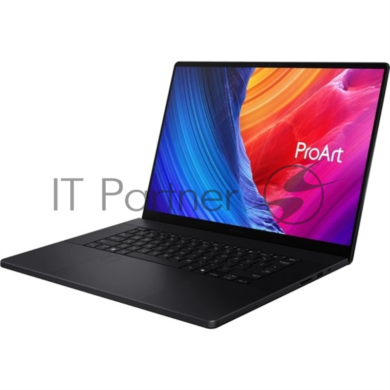 Ноутбук/ ASUS ProArt P16 H7606WP-ME092X 16(3840x2400 OLED)/Touch/AMD Ryzen AI 9 HX 370(2Ghz)/65536Mb/2TbPCISSDGb/ GeForce RTX 5070(8192Mb)/Cam/BT/WiFi/90WHr 1y/1.85kg/Nano Black/Win11Pro + алюм корп DialPad USB-RJ45 кабель