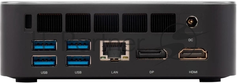 Неттоп IRU Tactio 525 Ryzen 5 6600H (3.3) 16Gb SSD512Gb 660M без ОС GbitEth WiFi BT черный (2099145)