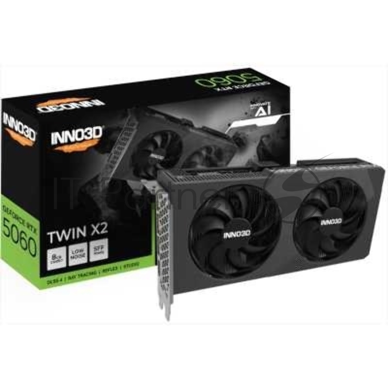 Видеокарта INNO3D RTX5060 TWIN X2 8GB GDDR7 128bit 3xDP HDMI 2FAN RTL