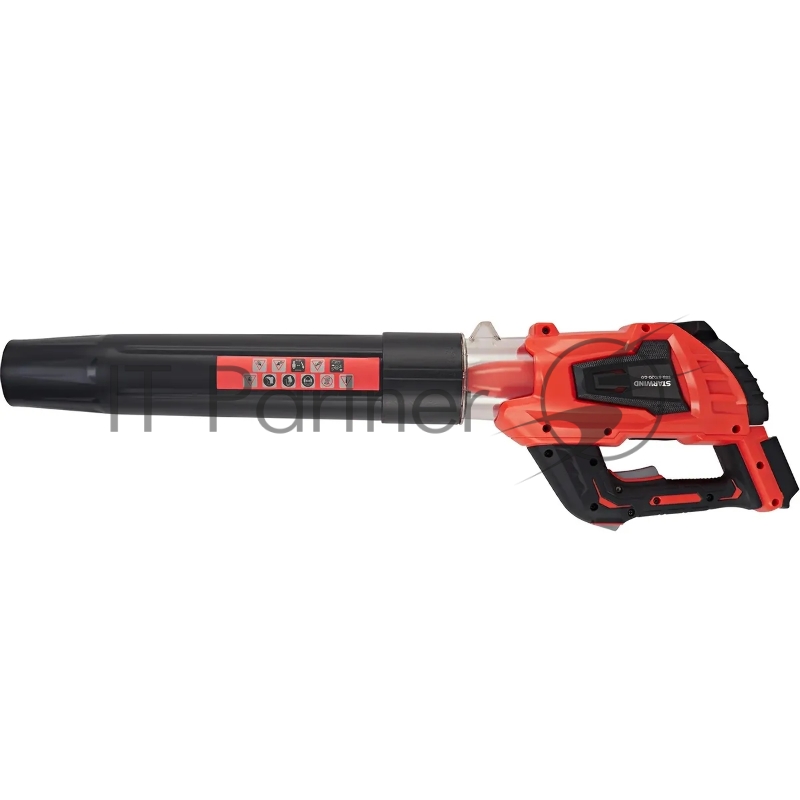 Воздуходувка Starwind SBB-570.20-0.0 пит.:от аккум. красный/черный