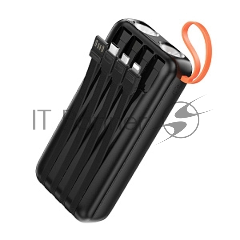 Мобильный аккумулятор HOCO (6942007653374) J151A 20000mAh 1USB+1Type-C 2.0A , черный