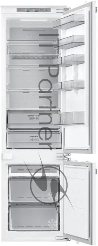 Холодильник Samsung No Frost (193,5x54x55) 2-хкамерн. инвертер (BRB80F30AEF0EO)