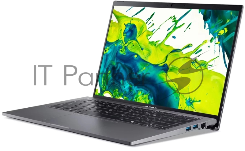 Ноутбук Acer Aspire Go AG14-71M-59G4 14 14 WUXGA 1920x1200 Non-glare IPS / 1200:1 / 300 nit / sRGB 100% Intel Core Ultra 5 processor 125H UMA 16 GB DDR5 Memory 512GB PCIe NVMe SSD Iron Metal Top Cover None (Boot-up only)