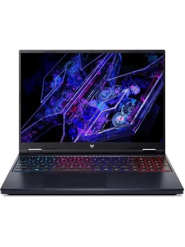 Ноутбук/ ACER Predator Helios 16 PH16-72-921Y 16(2560x1600 (матовый) IPS)/Intel Core i9 14900HX(2.39Ghz)/32768Mb/2TbPC GeForce RTX4070(8192Mb)/Cam/BT/WiFi/65 1y/2.4kg/Black/NoOS