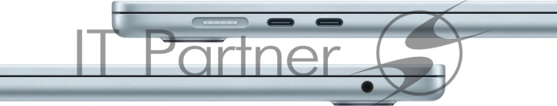 Ноутбук Apple MacBook Air A3241 M4 10 core 16Gb SSD256Gb/10 core GPU 15.3 Liquid Retina (2880x1864) macOS lt.blue WiFi BT Cam (MC7A4ZP/A)