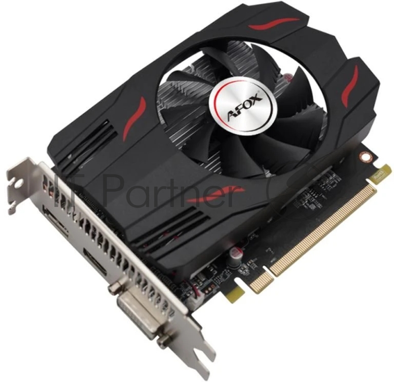 Видеокарта Afox RX550 4GB GDDR5 128bit DVI DP HDMI 1FAN RTL