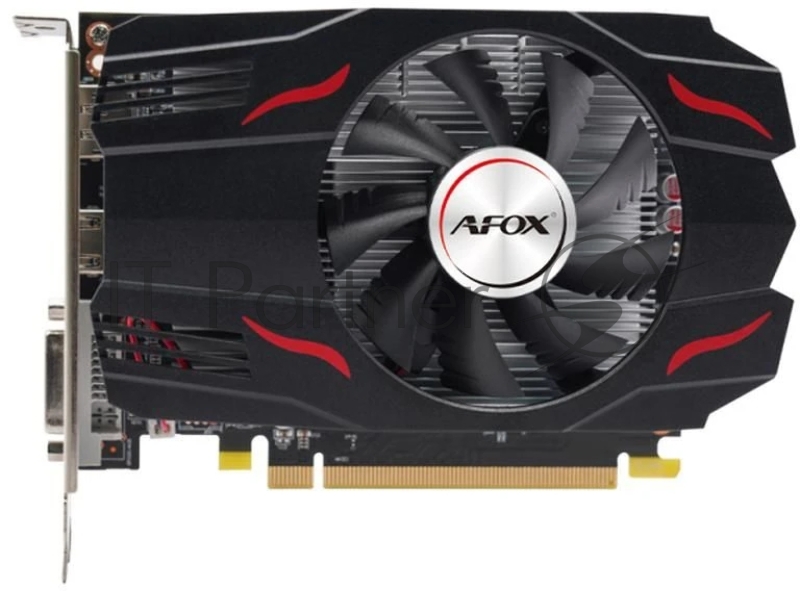 Видеокарта Afox RX550 4GB GDDR5 128bit DVI DP HDMI 1FAN RTL