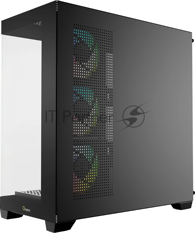 Компьютерный корпус Ocypus Gamma C72 BK ARGB ATX / win / black / 4 ARGB fans / no PSU / Tempered Glass