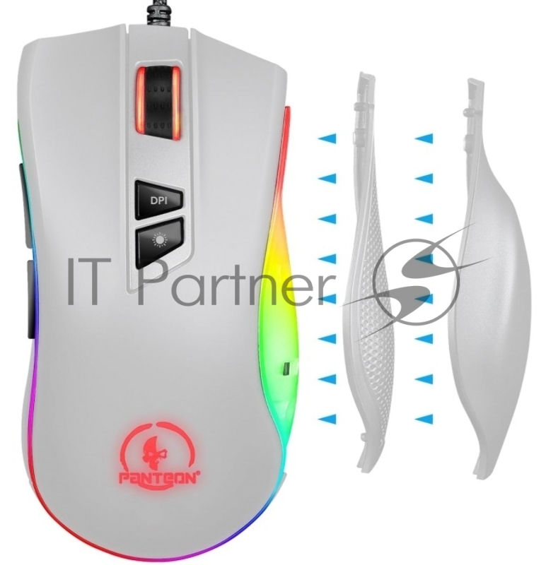 Мышь Jet.A Panteon PS88 белая