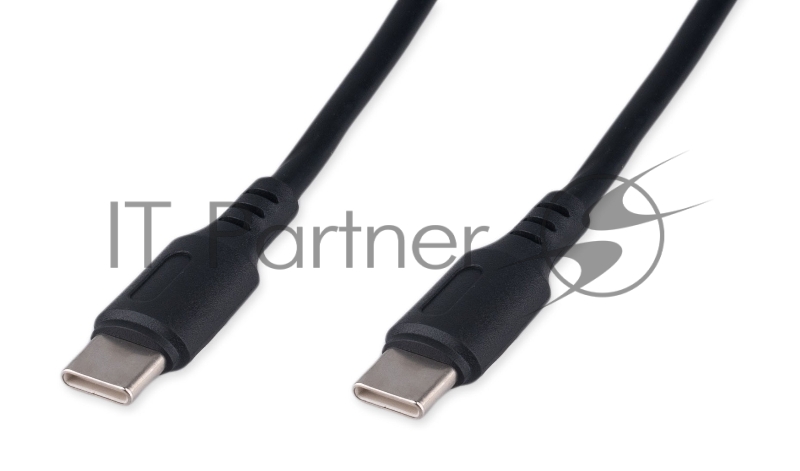 Кабель USB2.0 Cablexpert CC-USB2-CMCM-100-1.8M, Type-C/Type-C, 5A, 100Вт, PD/QC3.0, медь, 1.8м, черный, пакет