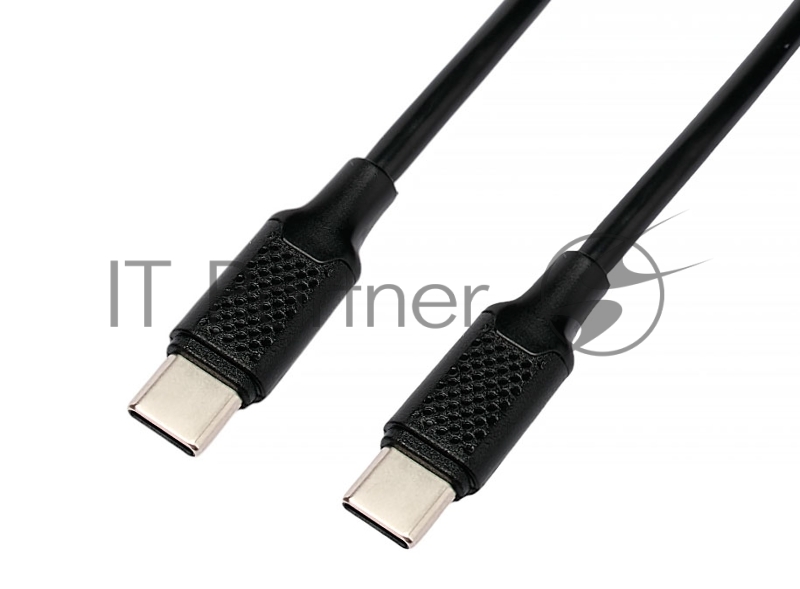 Кабель USB2.0 Cablexpert CC-USB2-CMCM-100-1.8M, Type-C/Type-C, 5A, 100Вт, PD/QC3.0, медь, 1.8м, черный, пакет