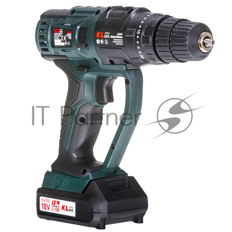 Профессиональный беспроводной мульти сет KLPRO KLMS18-20 4в1 реноватор/уд шуруповерт/диск пила/лобзик (18В, Li-ion-2шт, 2.0Ач, ,З/У, сумка + 20 аксес)