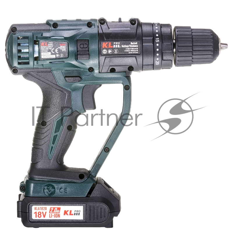 Профессиональный беспроводной мульти сет KLPRO KLMS18-20 4в1 реноватор/уд шуруповерт/диск пила/лобзик (18В, Li-ion-2шт, 2.0Ач, ,З/У, сумка + 20 аксес)