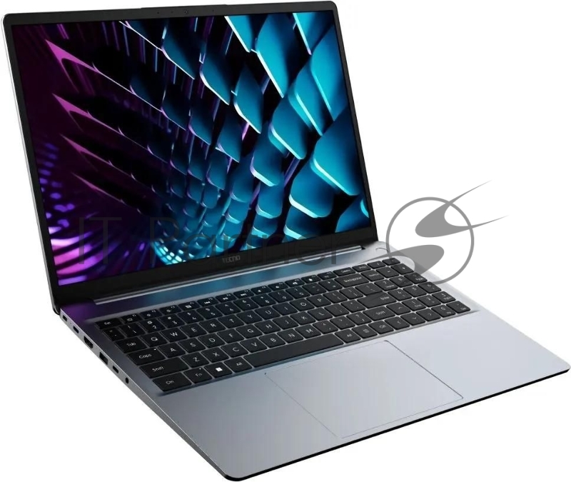 Ноутбук Tecno MegaBook K16SDA серый Ryzen 5 7430U 8Gb SSD512Gb AMD Radeon Graphics 16 IPS WUXGA (1920x1200) Windows 11 Home WiFi BT Cam 6060mAh