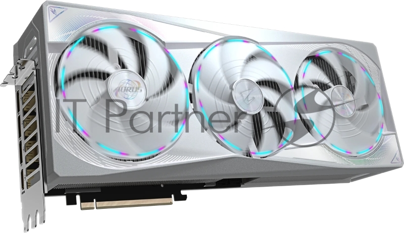 Видеокарта Gigabyte PCI-E 5.0 GV-N5080AORUSM ICE-16GD 1.0 NVIDIA GeForce RTX 5080 16Gb 256bit GDDR7 2617/30000 HDMIx1 DPx3 HDCP Ret