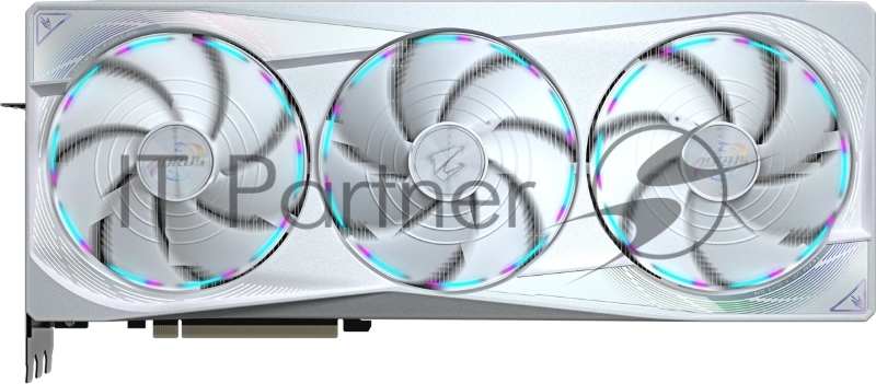 Видеокарта Gigabyte PCI-E 5.0 GV-N5080AORUSM ICE-16GD 1.0 NVIDIA GeForce RTX 5080 16Gb 256bit GDDR7 2617/30000 HDMIx1 DPx3 HDCP Ret